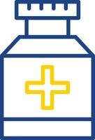 Pill jar Vector Icon Design
