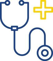 Stethoscope tool Vector Icon Design