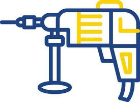 Drilling machine Vector Icon Design