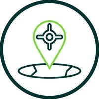 Tracker Vector Icon Design