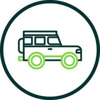 diseño de icono de vector de jeep