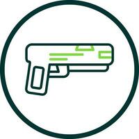 diseño de icono de vector de pistola