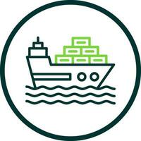 diseño de icono de vector de barco