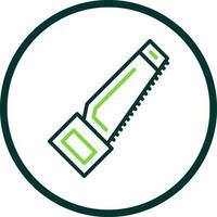 Hand Saw Vector Icon Design