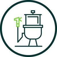 diseño de icono de vector de baño