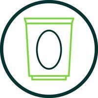 Dustbin Vector Icon Design