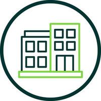 Hospital building Vector Icon Design