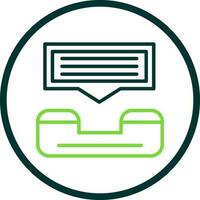 Help line Vector Icon Design