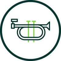 Trumpet Vector Icon Design