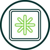 Asterisk Vector Icon Design