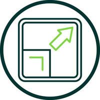 Increase Size Vector Icon Design