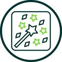 Magic Wand Vector Icon Design