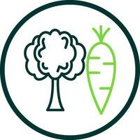 Vegetable Vector Icon Design