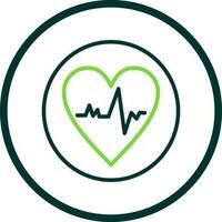 Heartbeat Vector Icon Design