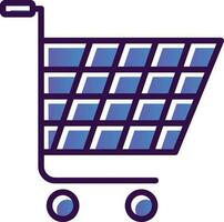 Trolley Vector Icon Design