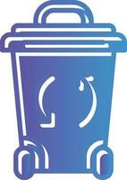 Recycle Bin Vector Icon Design