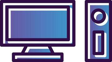 Computer Vector Icon Design