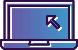 Laptop Vector Icon Design