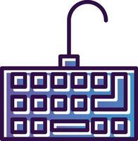 Keyboard Vector Icon Design