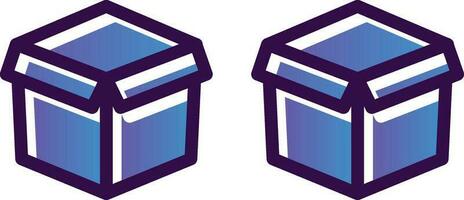 Boxes Vector Icon Design