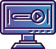 Live stream Vector Icon Design
