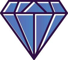 diseño de icono de vector de diamante