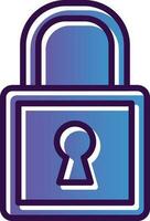 Padlock Vector Icon Design