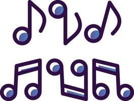 Musical note Vector Icon Design