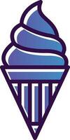 Ice cream Vector Icon Design