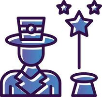 Magician Vector Icon Design