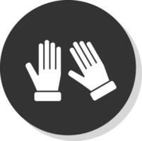 Glove Vector Icon Design