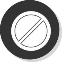 Ban Vector Icon Design