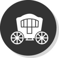 Carriage Vector Icon Design