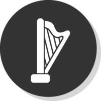 Harp Vector Icon Design