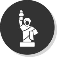 estatua vector icono diseño