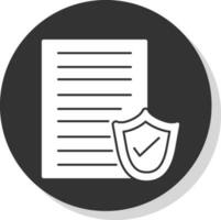 File protection Vector Icon Design