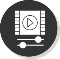 Video Vector Icon Design