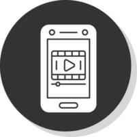 Video Vector Icon Design