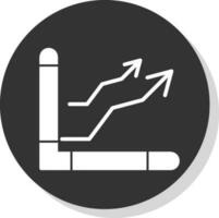 Graph Vector Icon Design