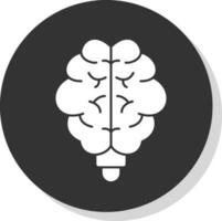 diseño de icono de vector de cerebro