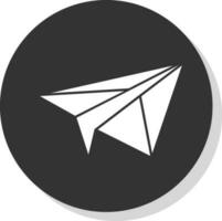 Paper plane Vector Icon Design