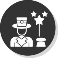 Magician Vector Icon Design