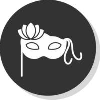 Carnival mask Vector Icon Design