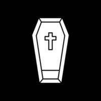 Coffin Vector Icon Design