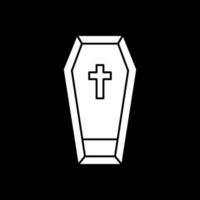 Coffin Vector Icon Design