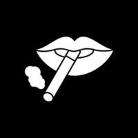 diseño de icono de vector de labios