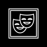 diseño de icono de vector de teatro