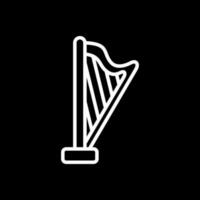 Harp Vector Icon Design