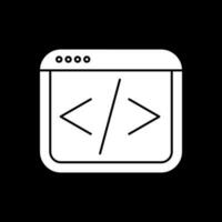 Web coding Vector Icon Design