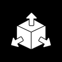 diseño de icono de vector de cubo